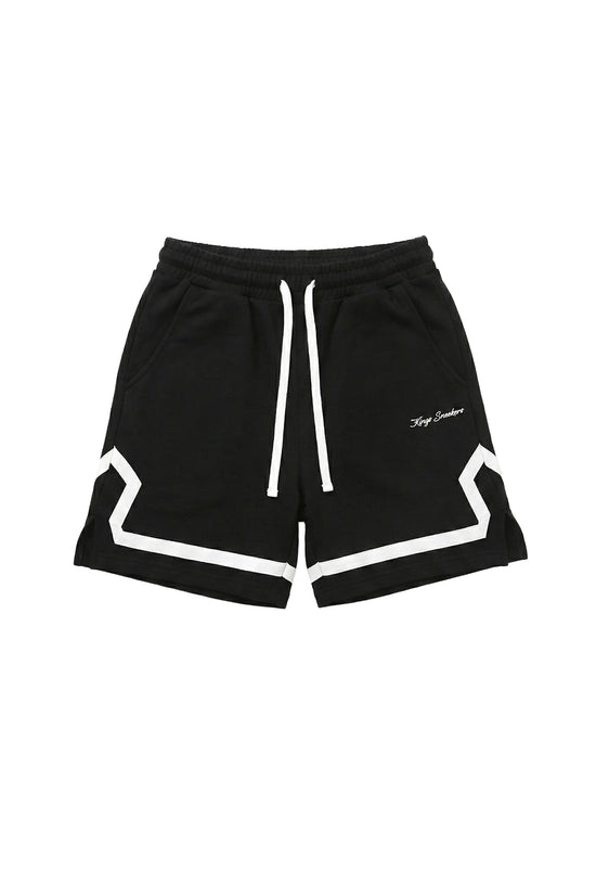 BLACK KINGS FLEECE SHORTS