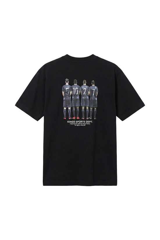 BLACK KINGS SOCCER T-SHIRT