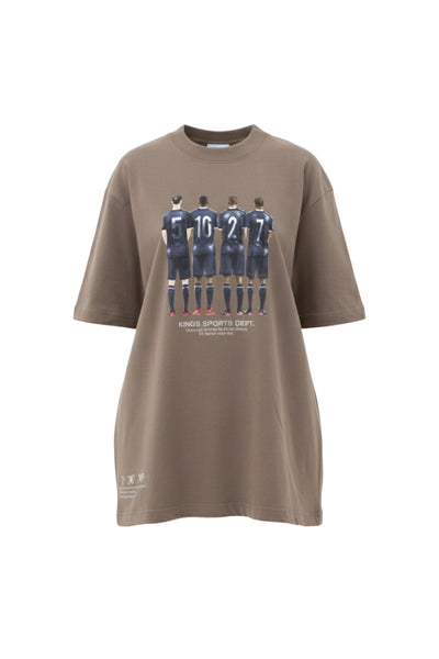 BROWN KINGS SOCCER T-SHIRT