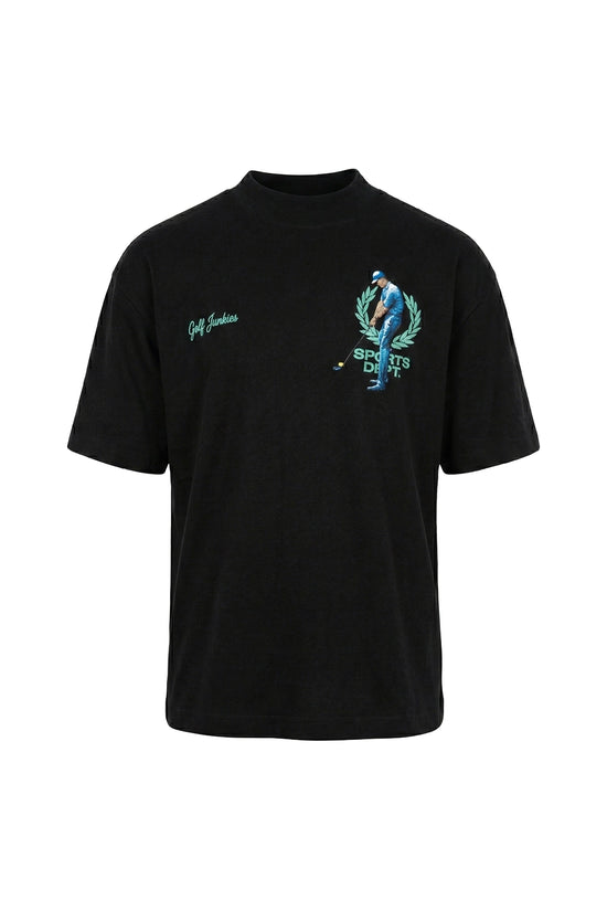 KINGS GOLF CLUB T-SHIRT BLACK
