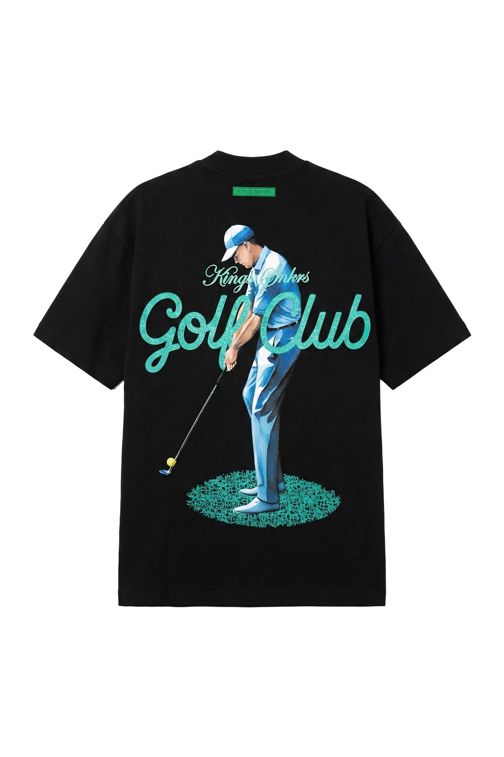 KINGS GOLF CLUB T-SHIRT BLACK