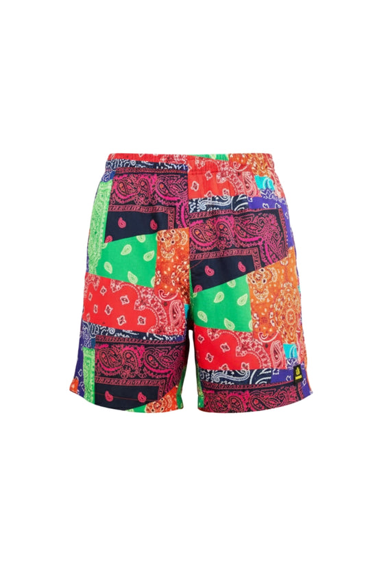 KINGS MULTICOLOR PATCHWORK SHORTS