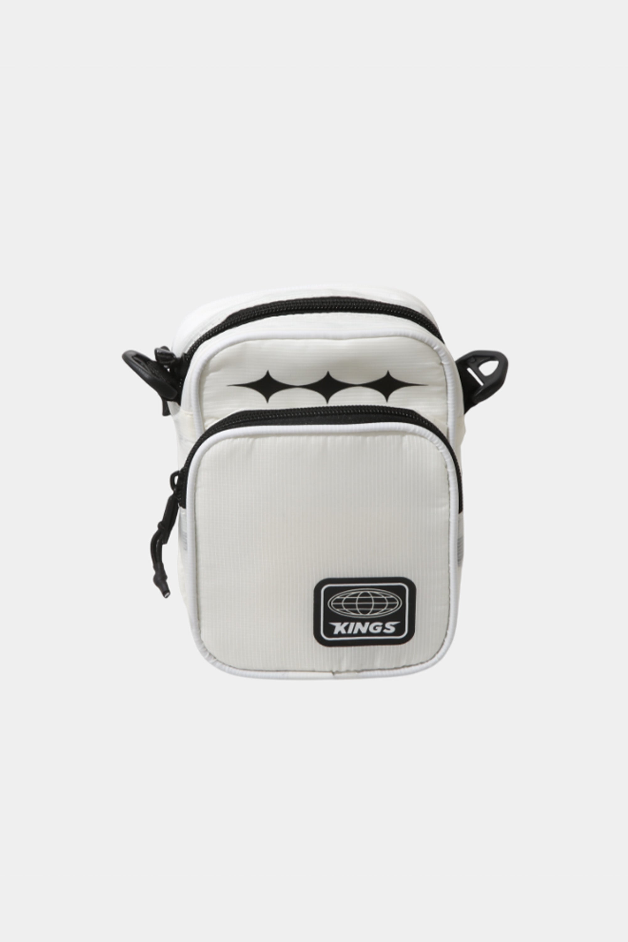 KINGS GLOBAL MINI SHOULDER BAG WHITE