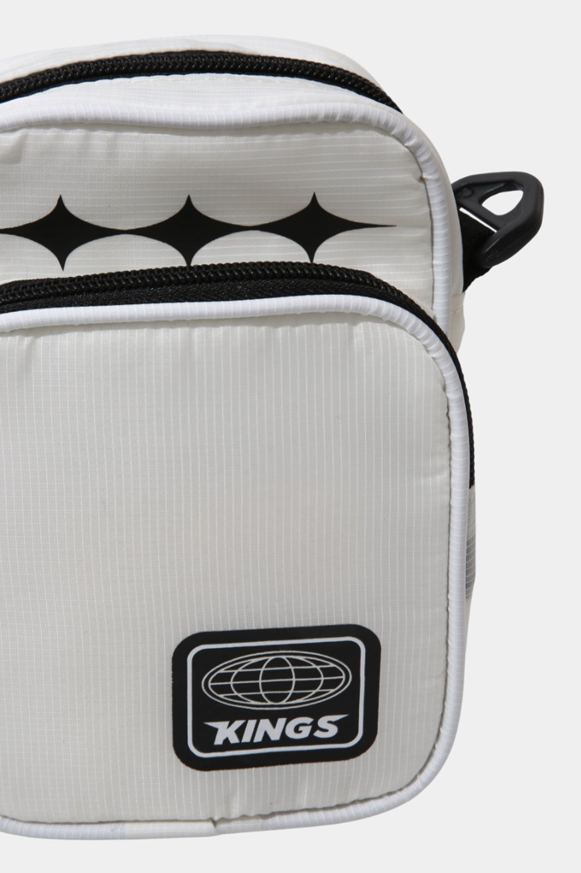 KINGS GLOBAL MINI SHOULDER BAG WHITE