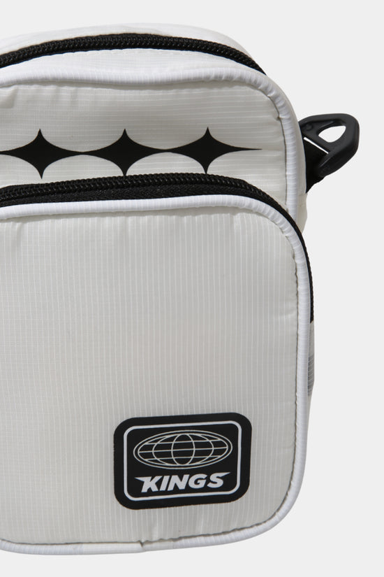 KINGS GLOBAL MINI SHOULDER BAG WHITE