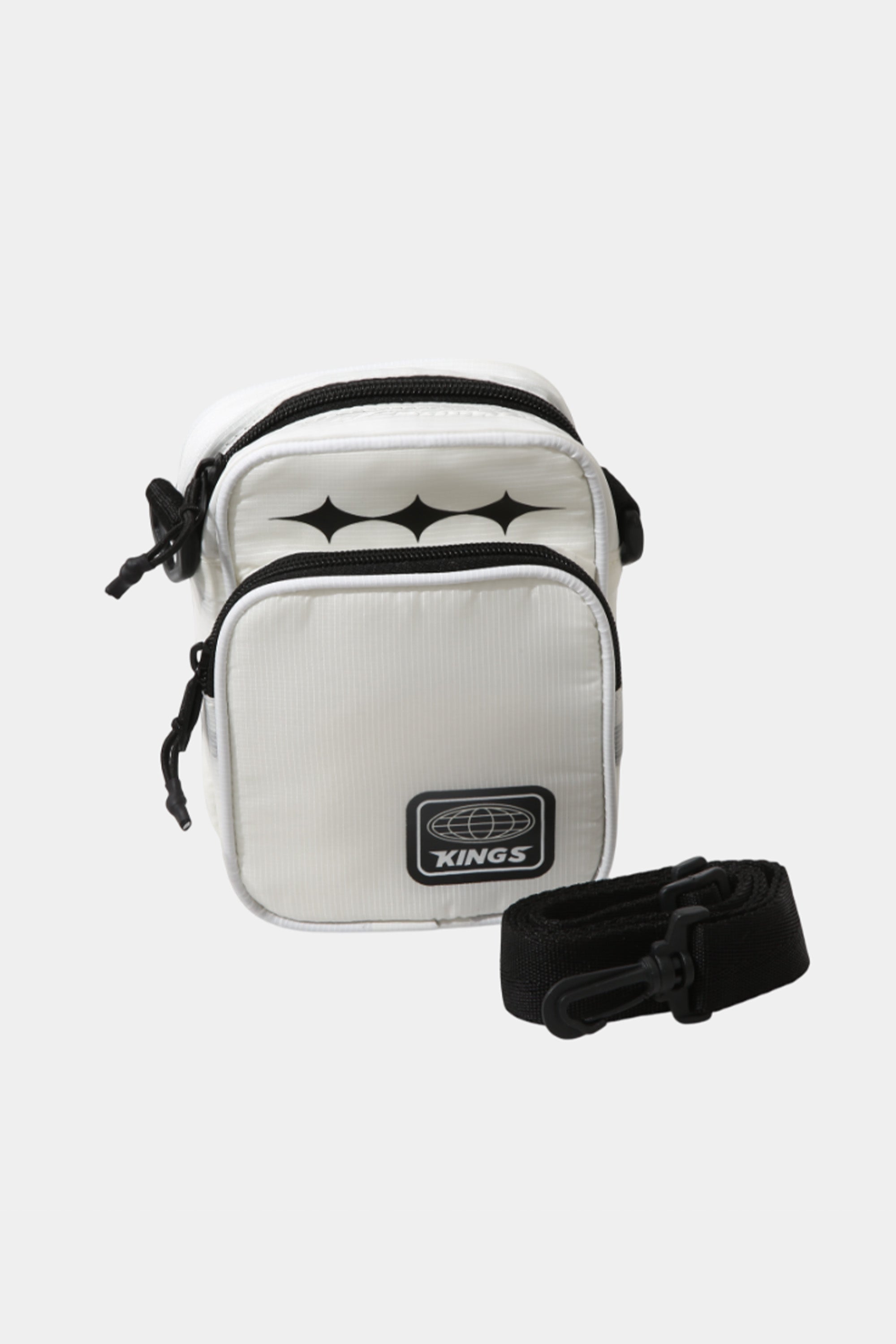 KINGS GLOBAL MINI SHOULDER BAG WHITE
