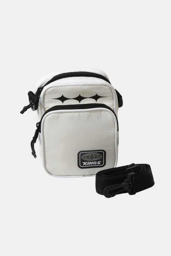 KINGS GLOBAL MINI SHOULDER BAG WHITE