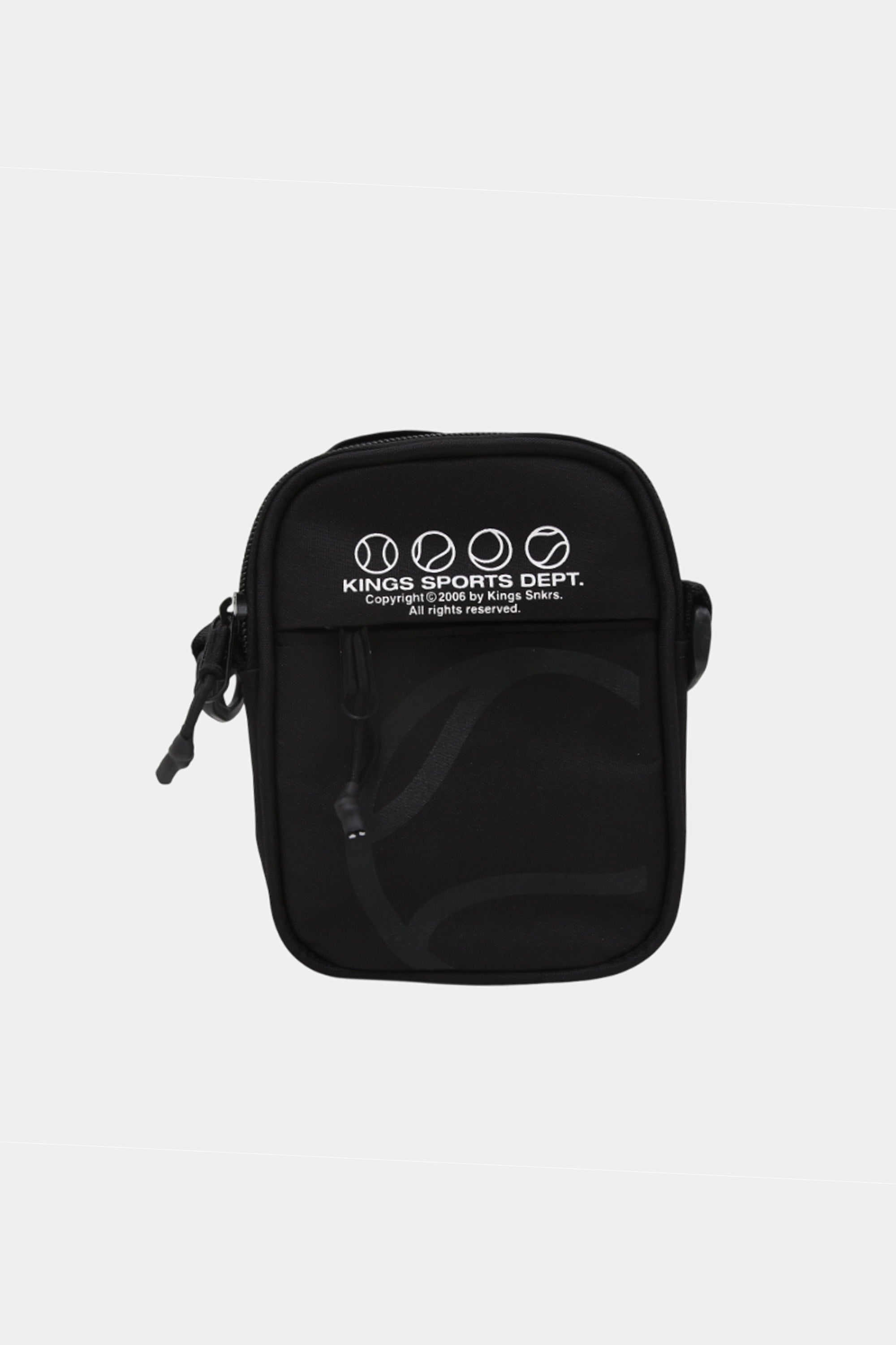 KINGS SPORTS DEPT. SHOULDER BAG BLACK