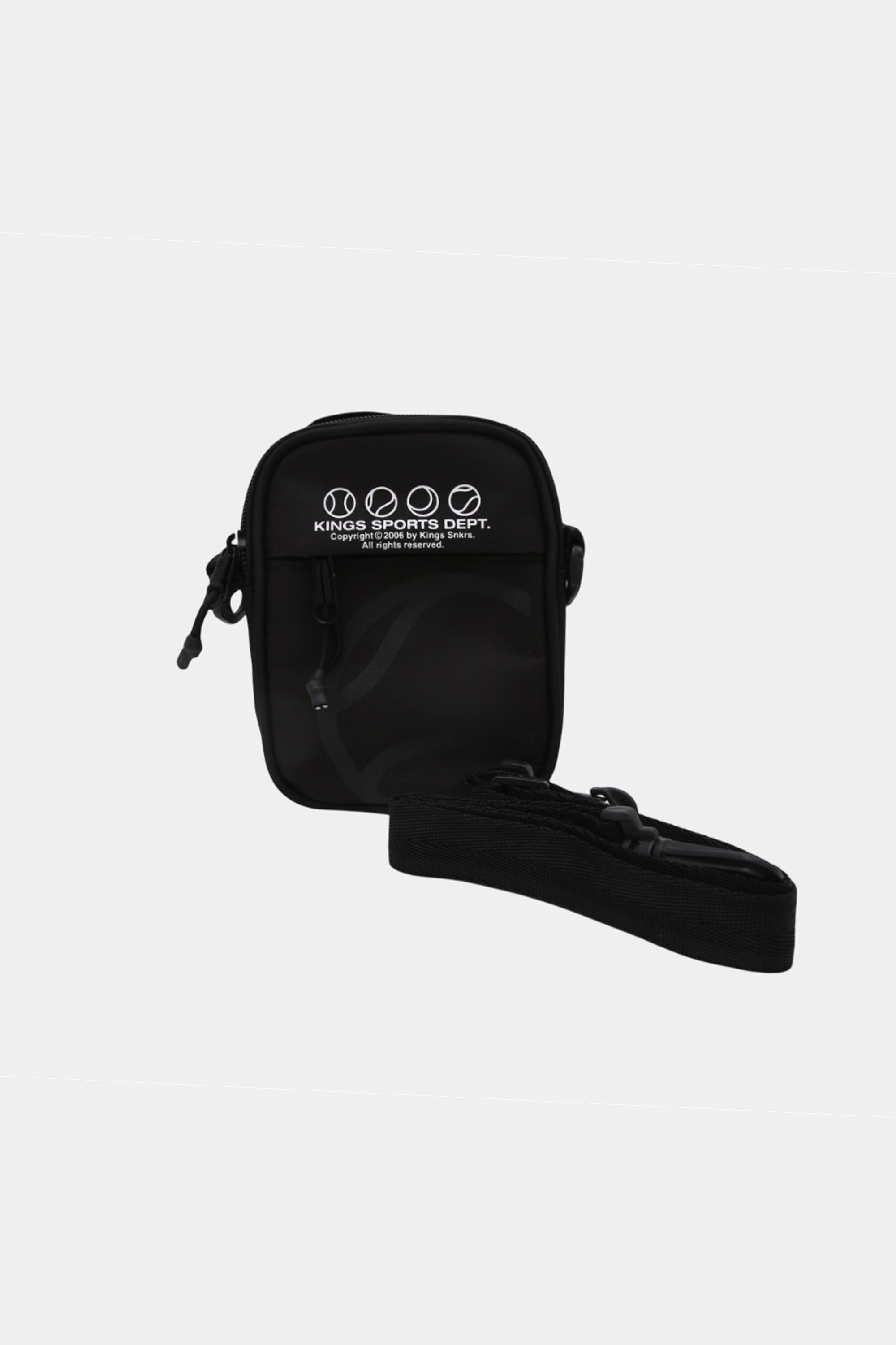 KINGS SPORTS DEPT. SHOULDER BAG BLACK